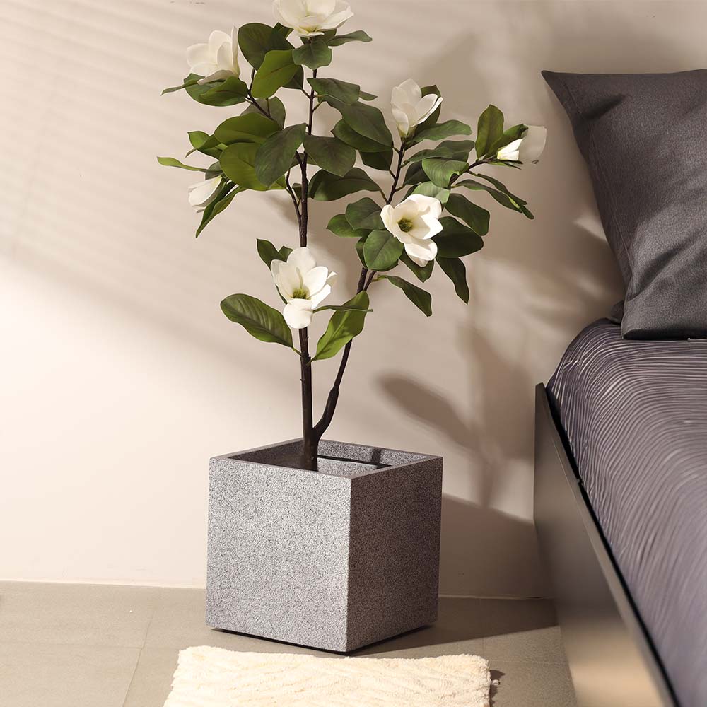 Orion Square Planter Large - Monochrome