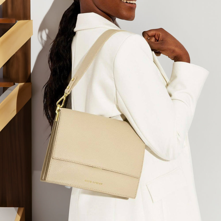 Orla Divided Crossbody Bag - Sand