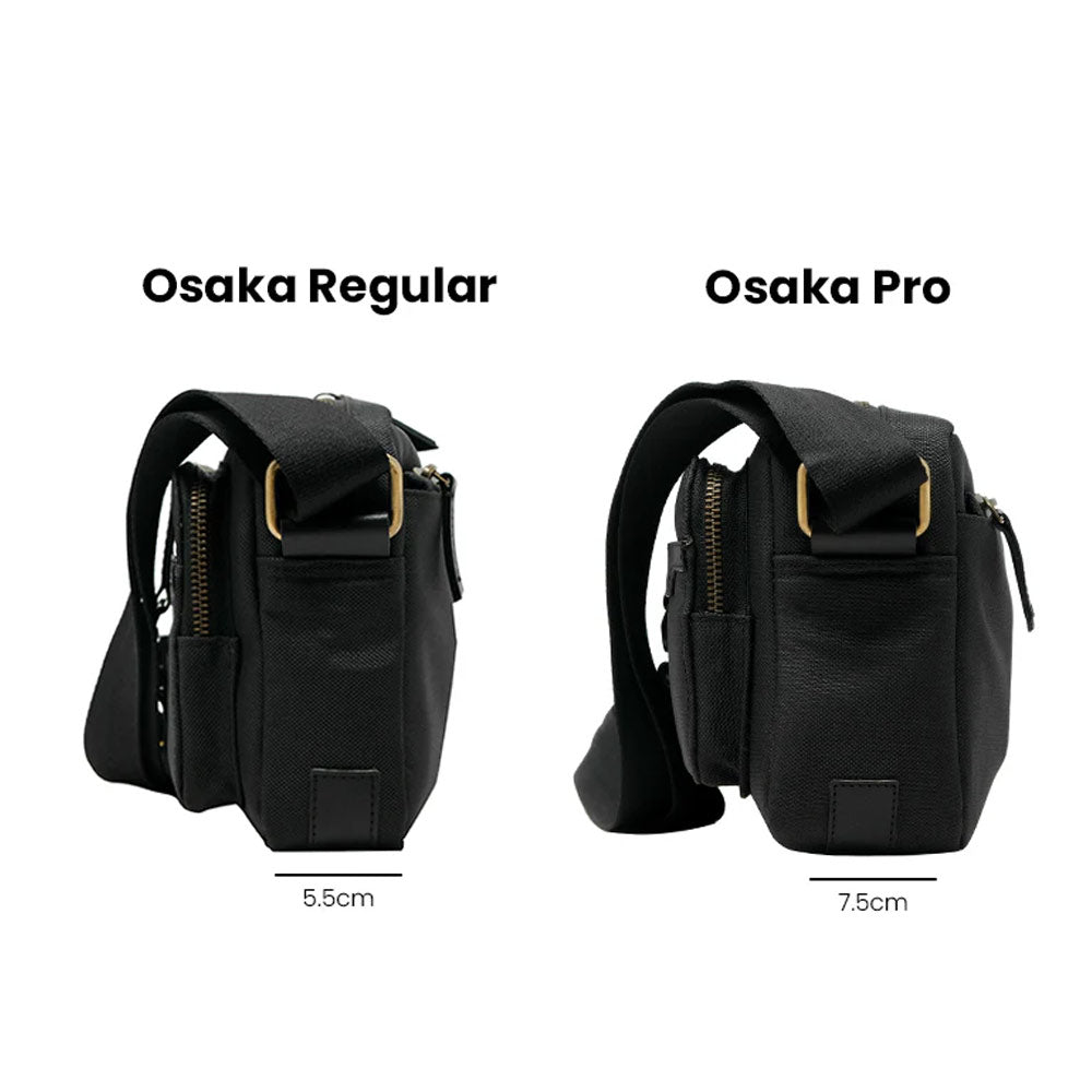 Osaka Crossbody Bag - Charcoal