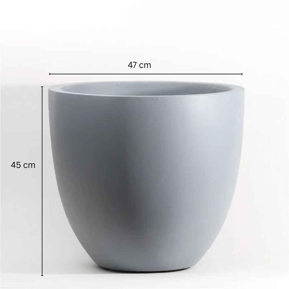 Kera Tapered Planter XL - Grey