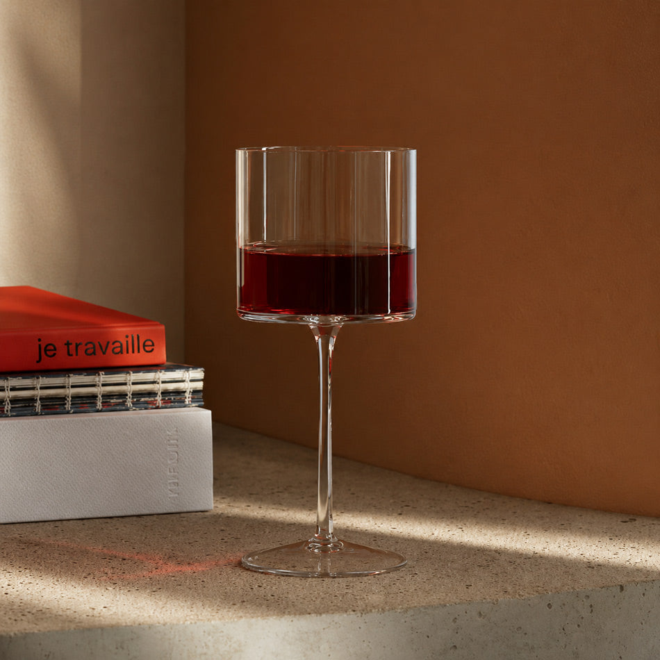 Otis Red Wine Glasses 310ml, Set of 2