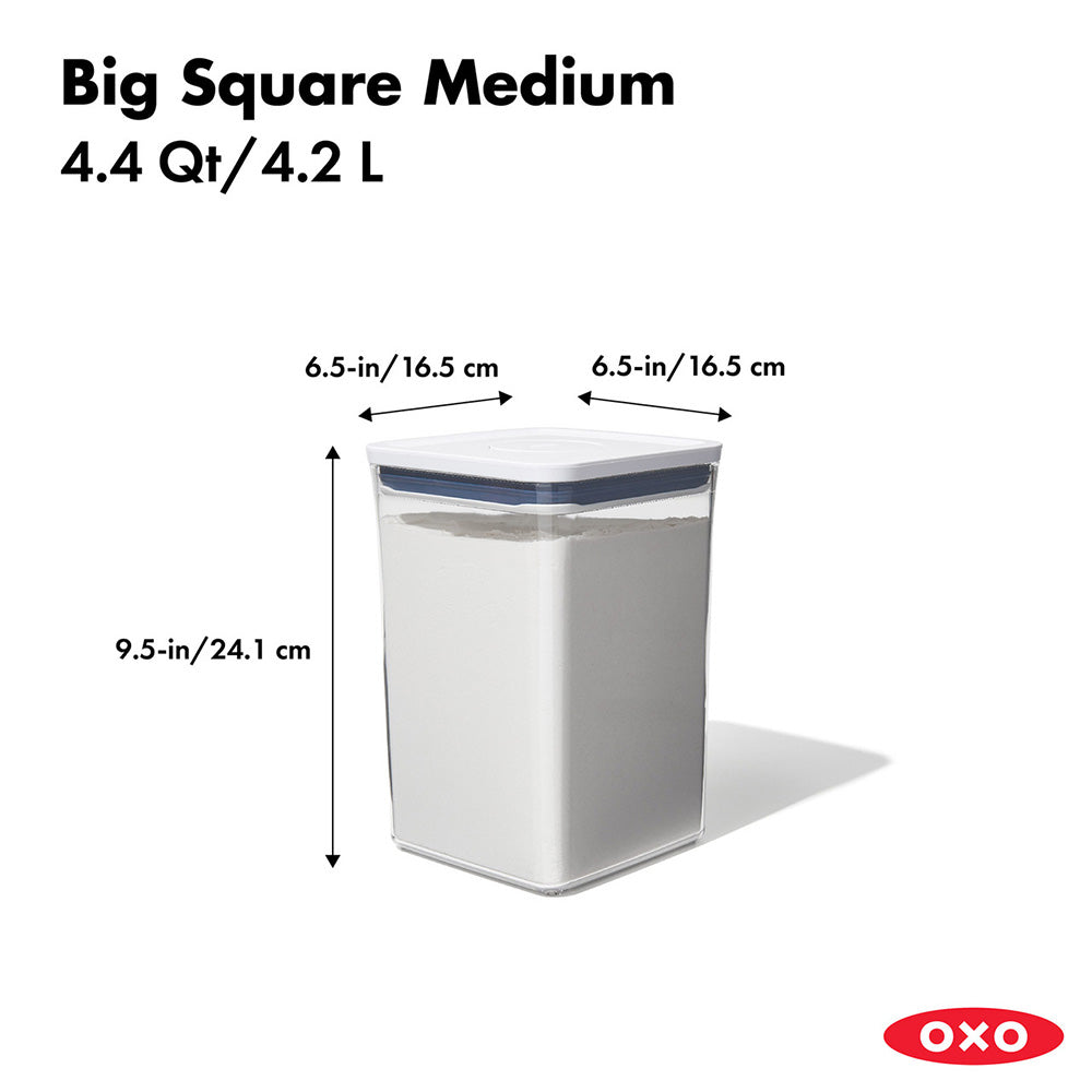 POP Big Square Storage Container - 4200ml