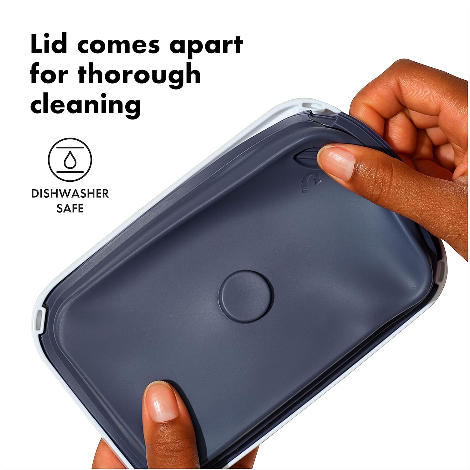 POP 3-Piece Rectangular Storage Containers Set With Scoop