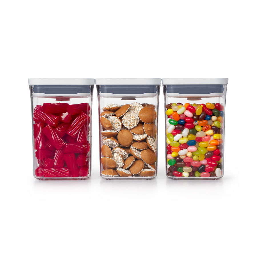 POP 3-Piece Square Container Set Small