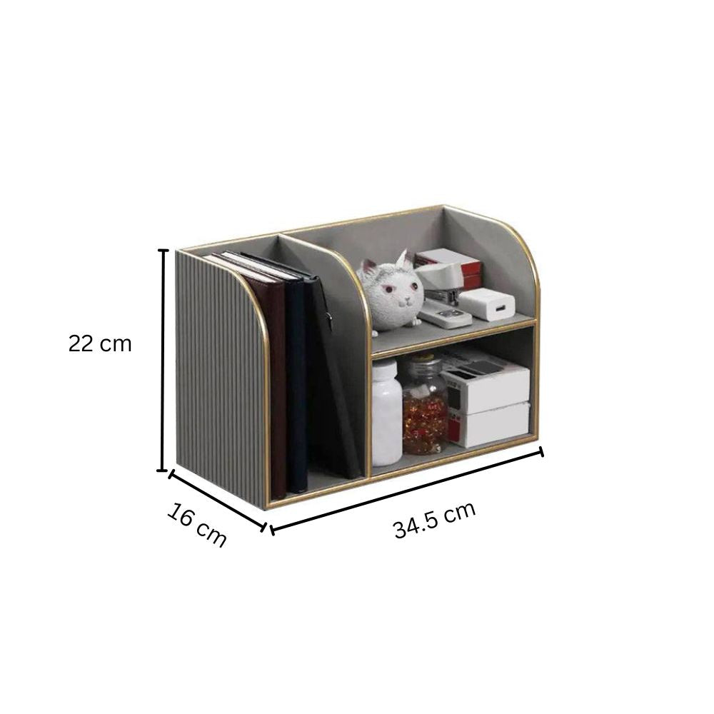 Columns Layered Organiser - Dark Grey