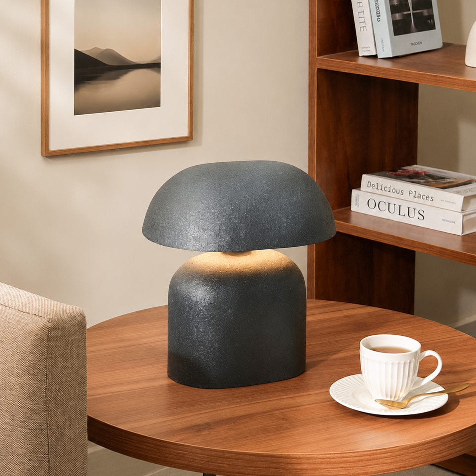 Pablo Table Lamp Large - Crackle Grey