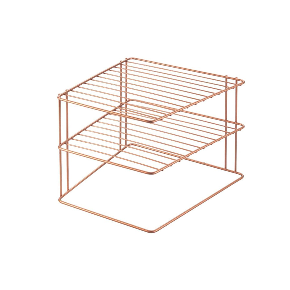 Palio 2-Tier Corner Shelf - Copper