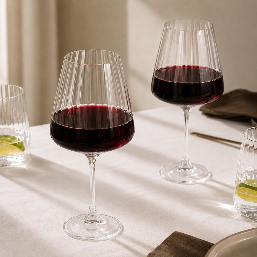 Paolo Red Wine Glasses 660ml, Set of 4