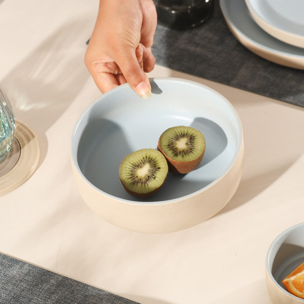 Paros Gourmet Medium Bowl - Sky Blue
