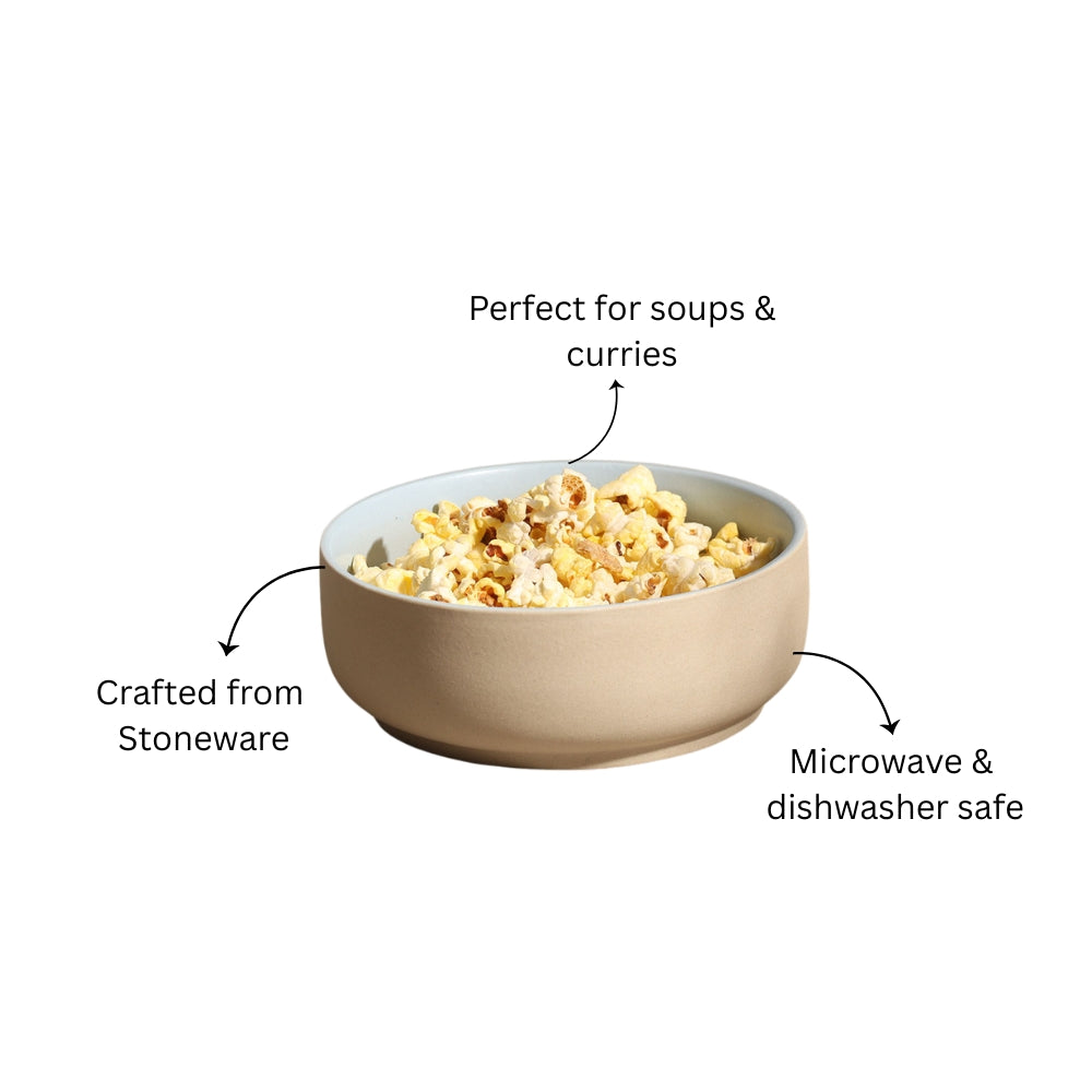 Paros Gourmet Medium Bowl - Sky Blue