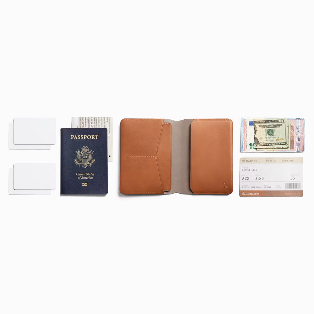 Passport Cover - Caramel