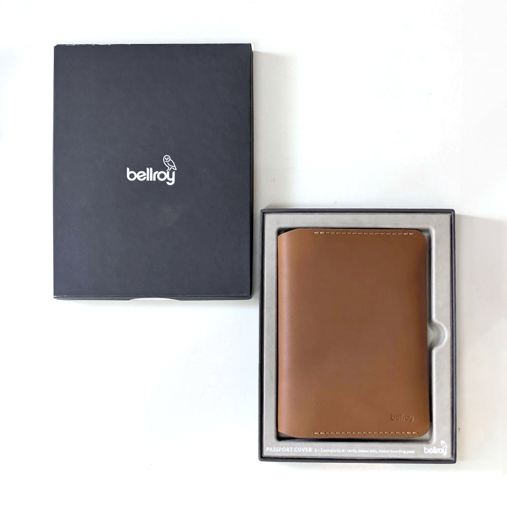 Passport Cover - Caramel