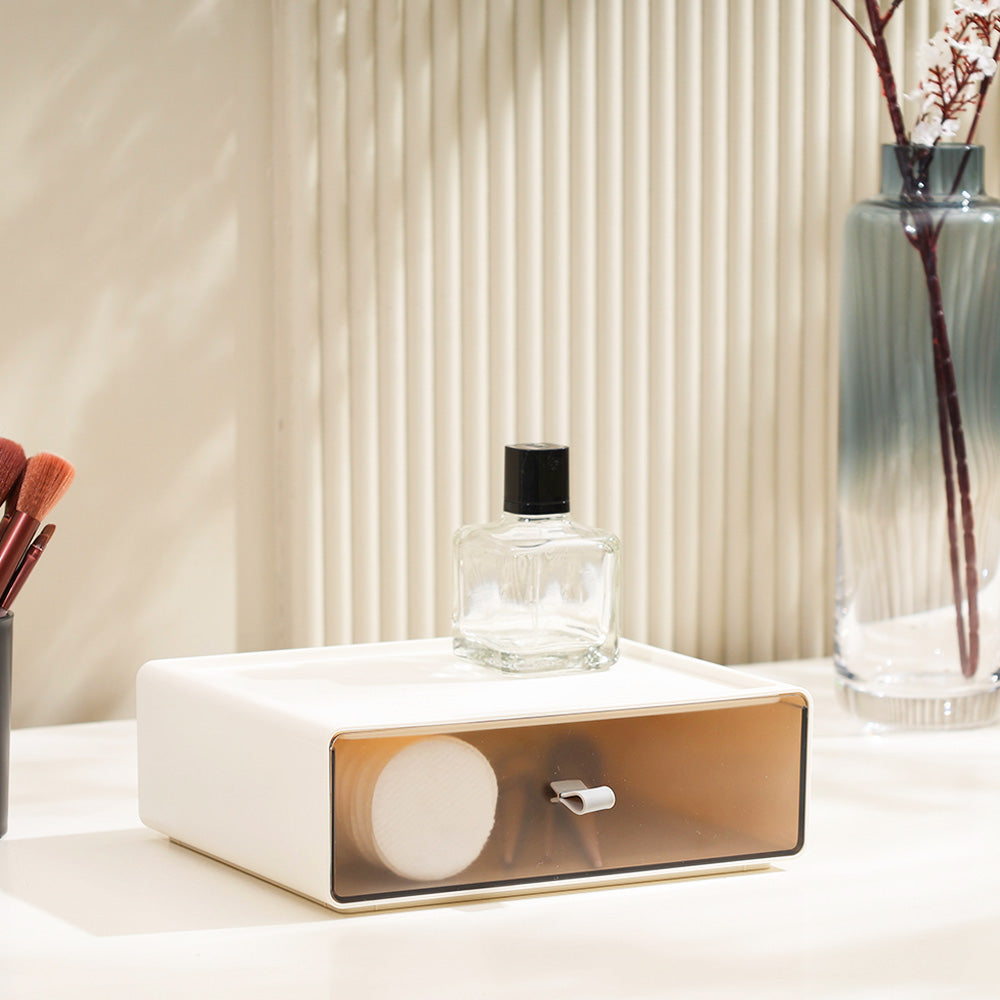 Pax Stackable Slide-out Organiser - White Grey