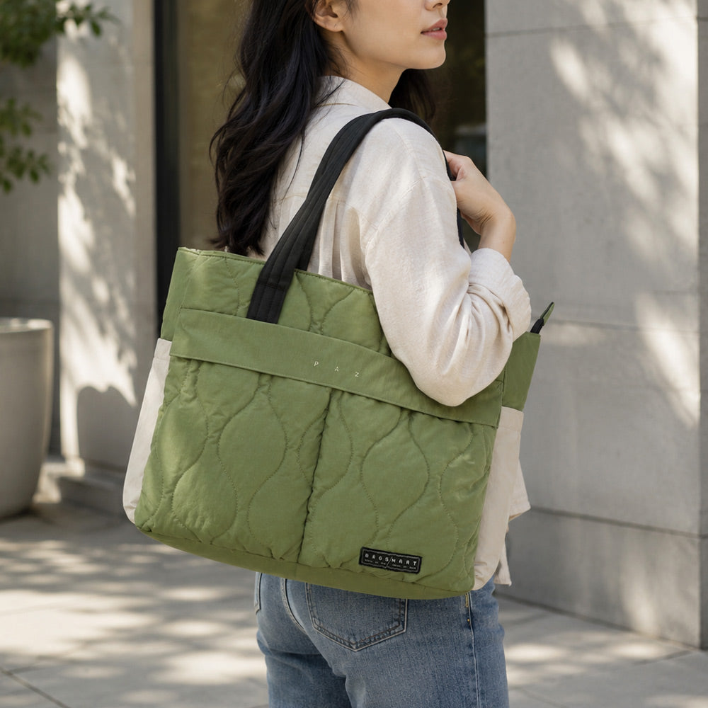 Paz Commute Tote Bag 23L - Green