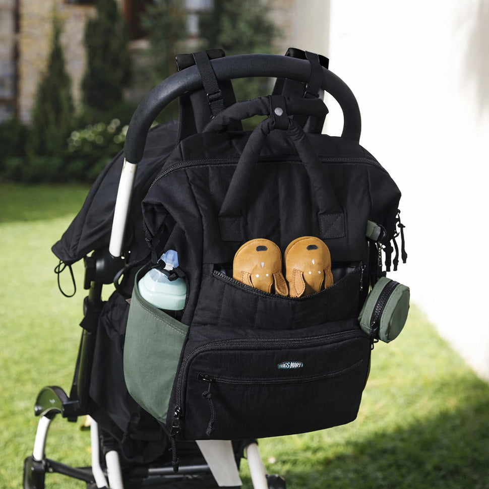 Paz Diaper Backpack 25L - Black