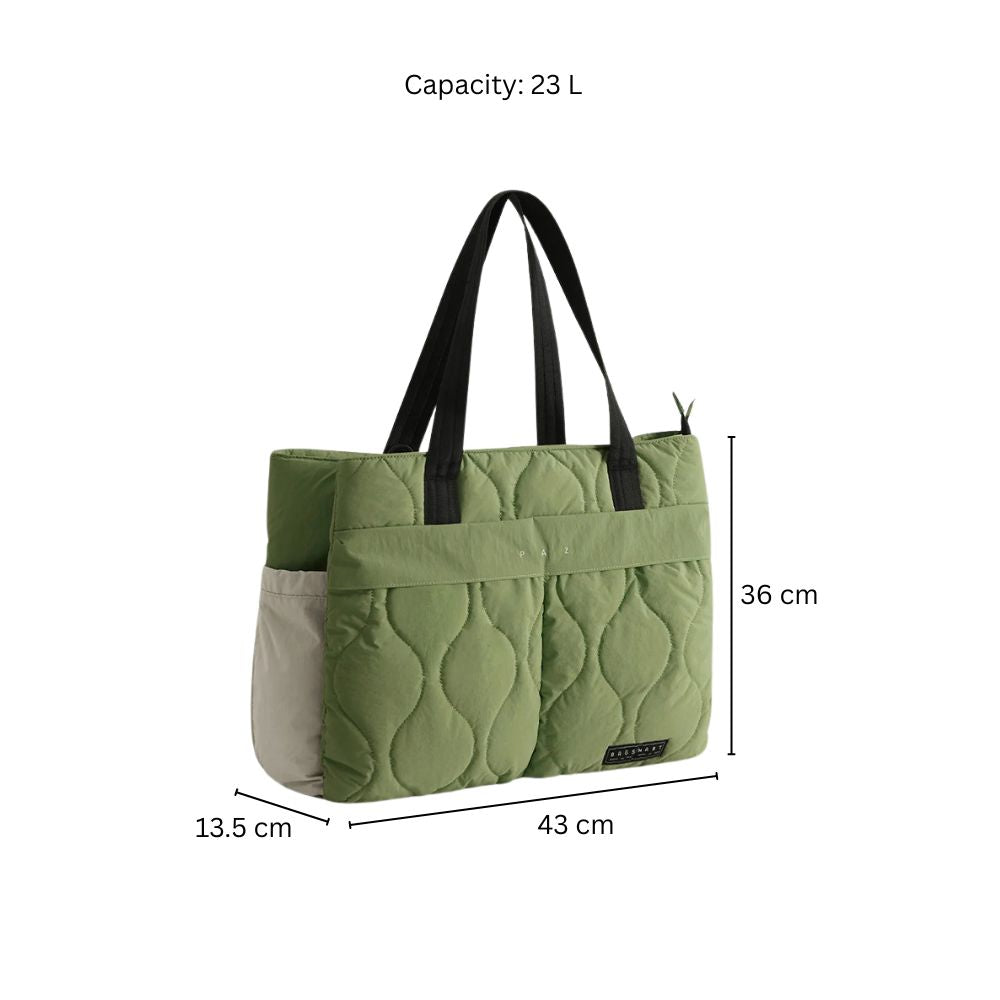 Paz Commute Tote Bag 23L - Green