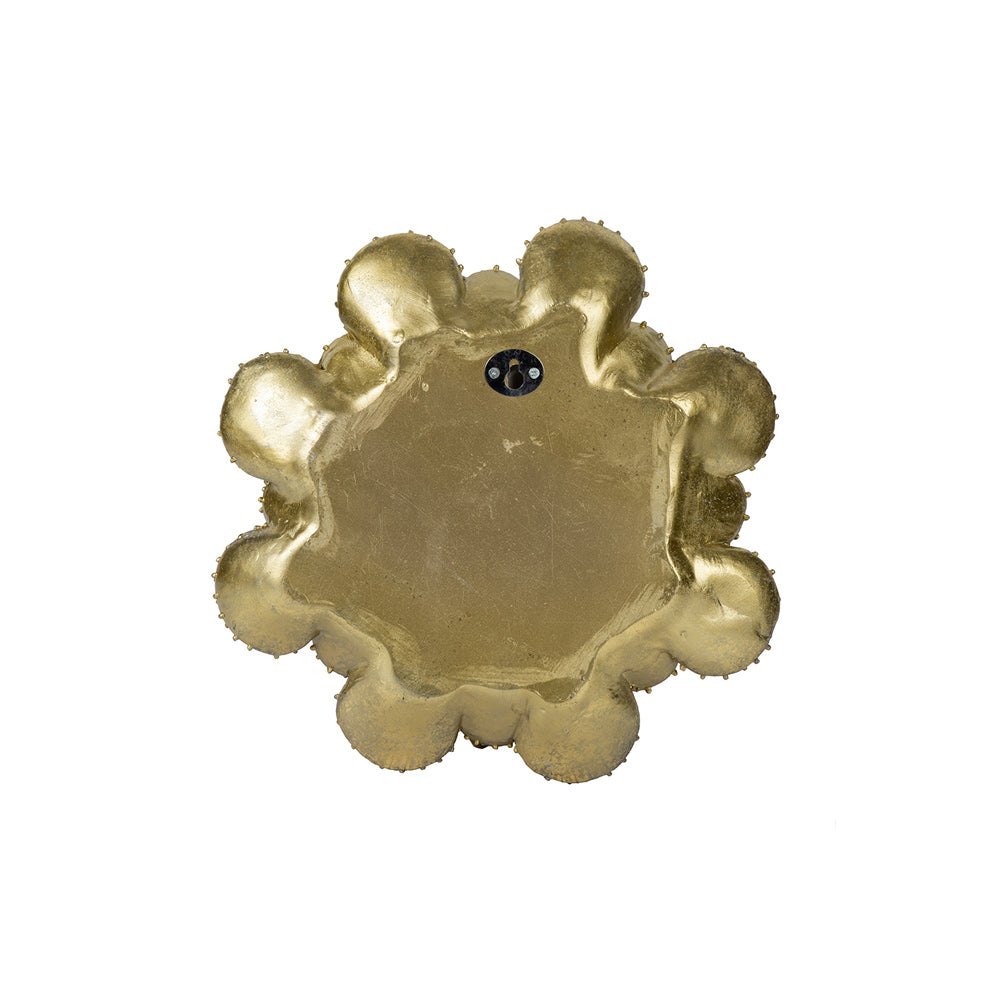 Pear Cacti Wall Accent Large - Gold