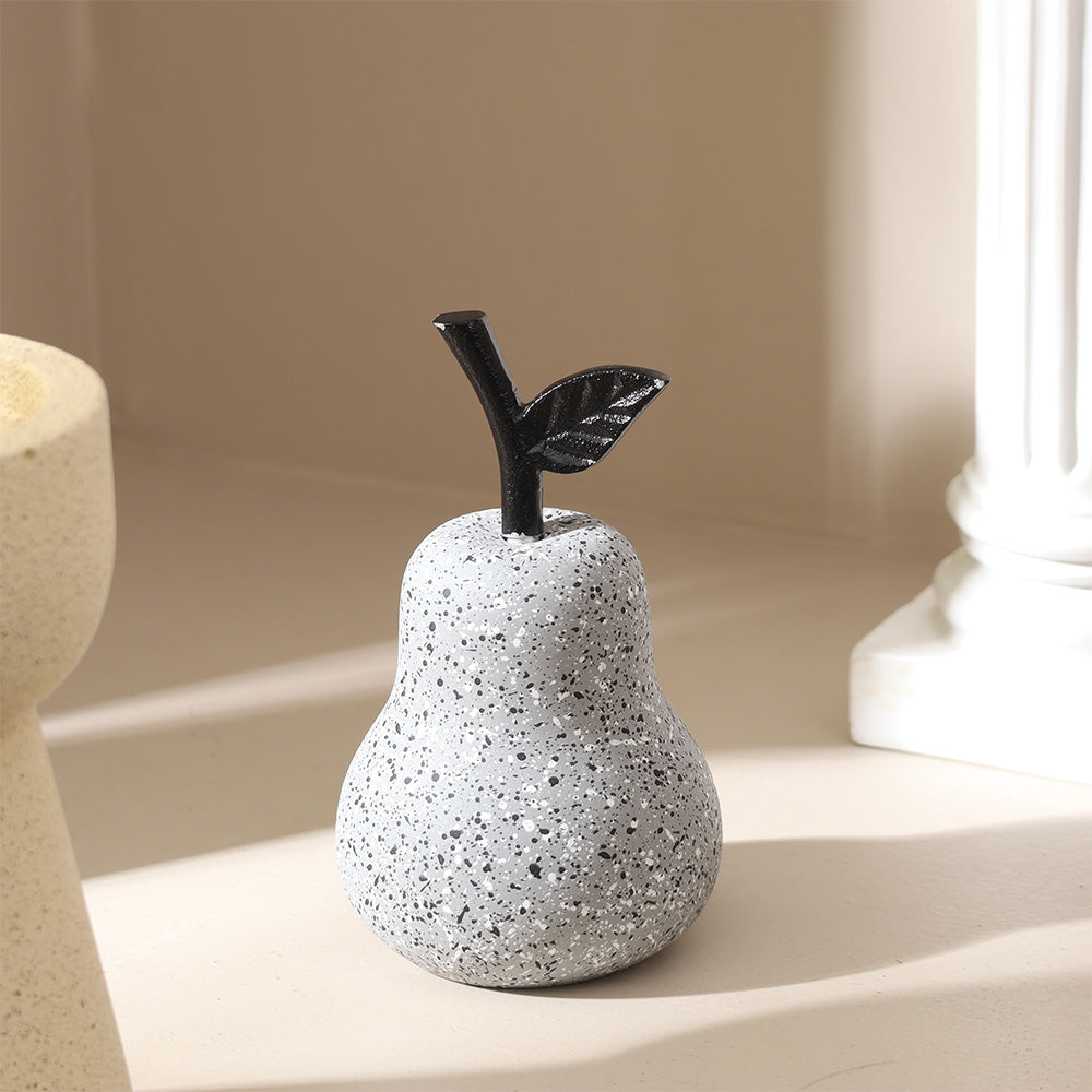 Pear Concrete Accent - Speckled Grey