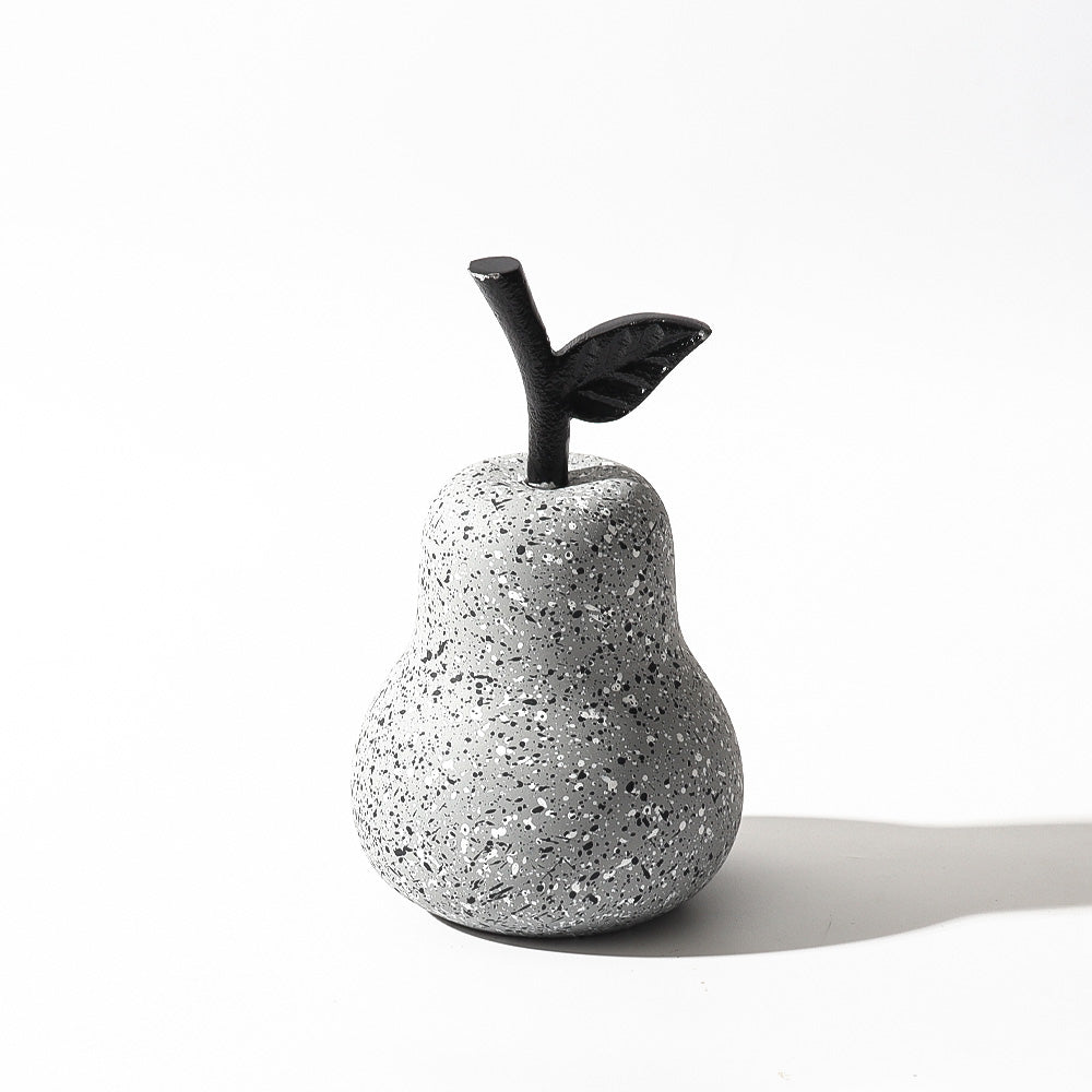 Pear Concrete Accent - Speckled Grey
