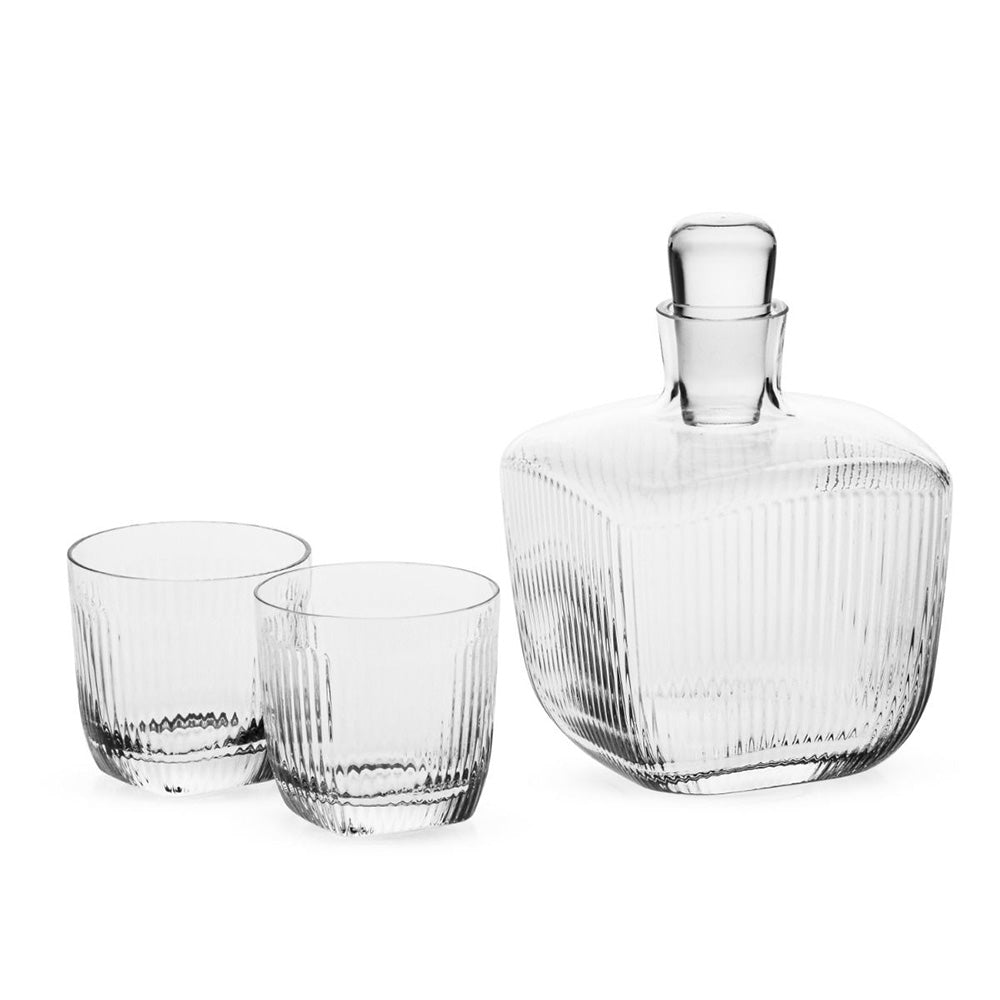 Perfect Serve Gentleman Whiskey Decanter & Glasses Set