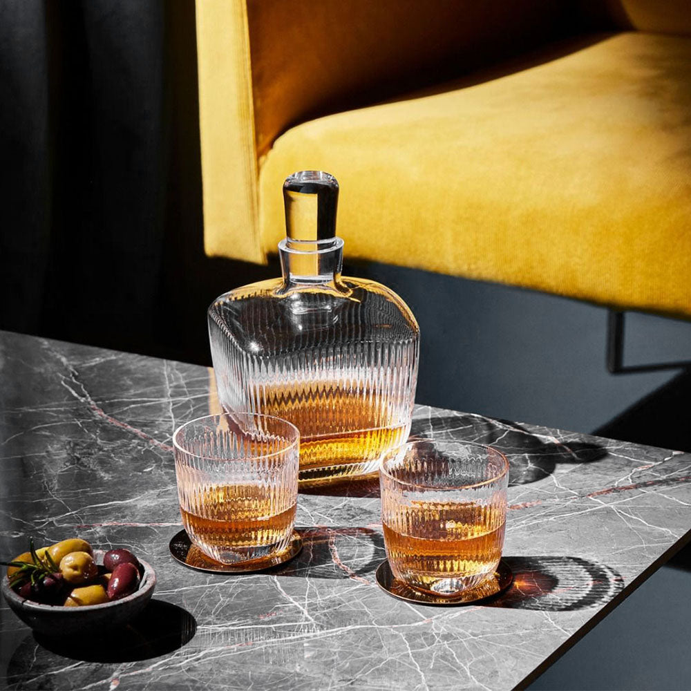 Perfect Serve Gentleman Whiskey Decanter & Glasses Set
