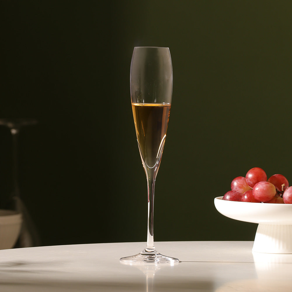 Perla Champagne Flutes 190ml, Set of 4
