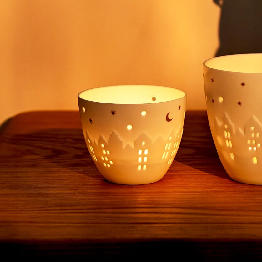 Poetry Village House Tealight Holder Small