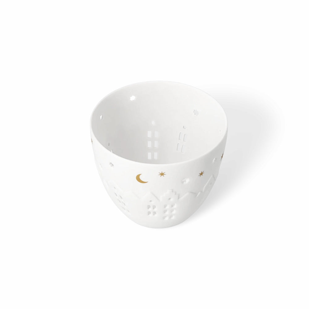 Poetry Village House Tealight Holder Small