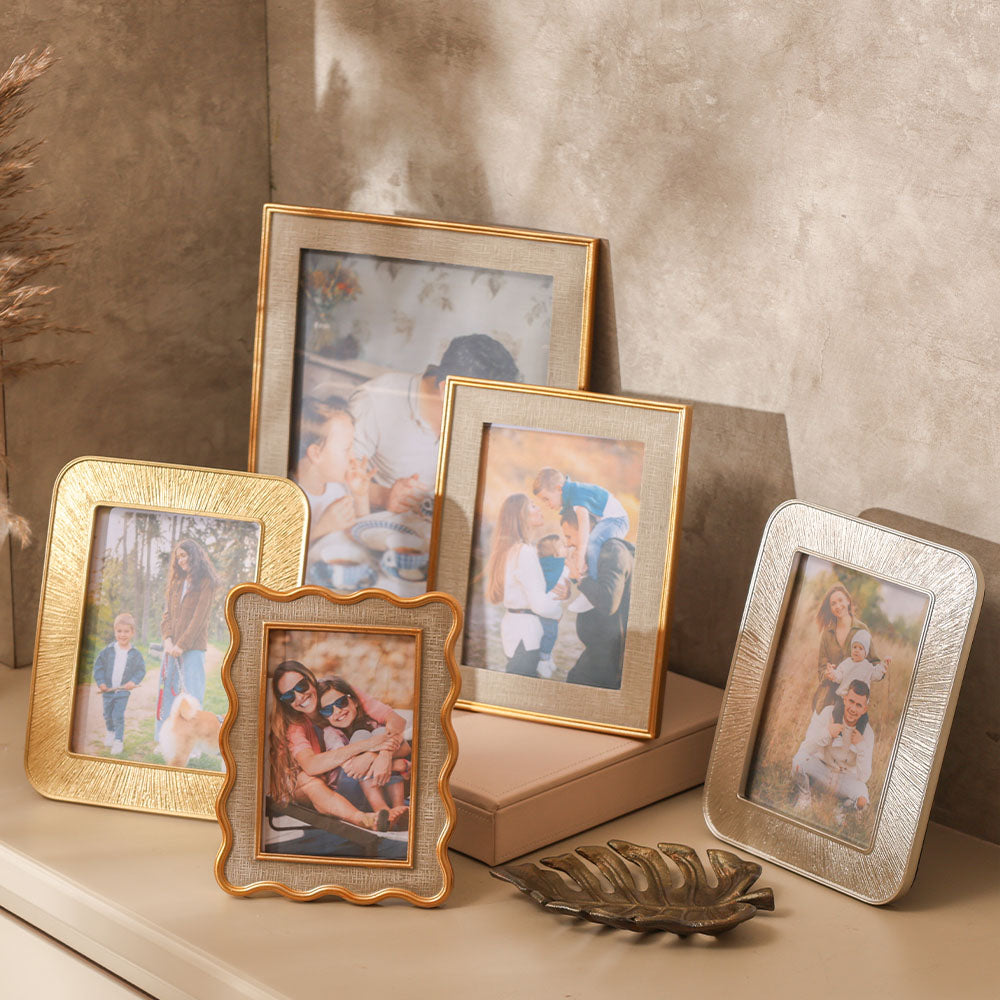 Starburst Photo Frame Large - Silver
