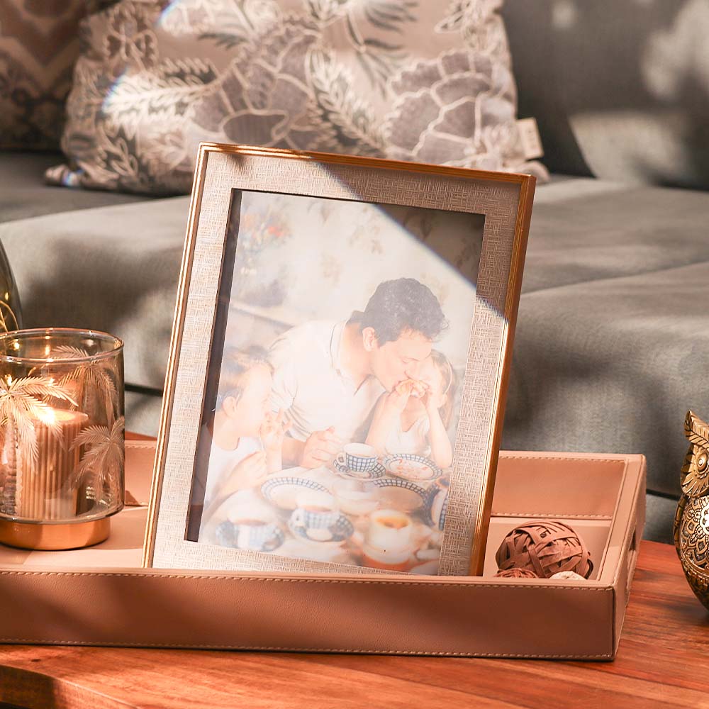 Portico Photo Frame XL - Grey Gold