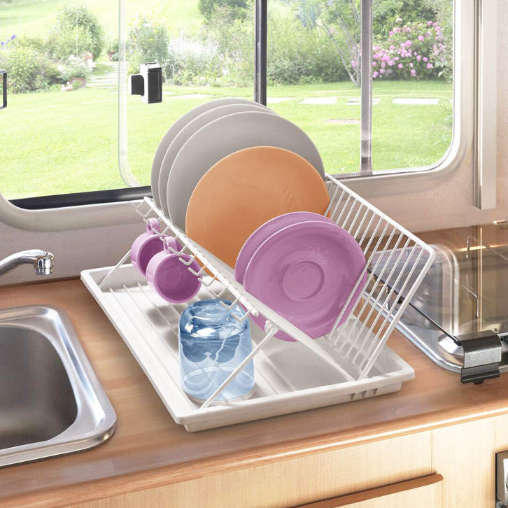 Pratico Dish Drainer - White
