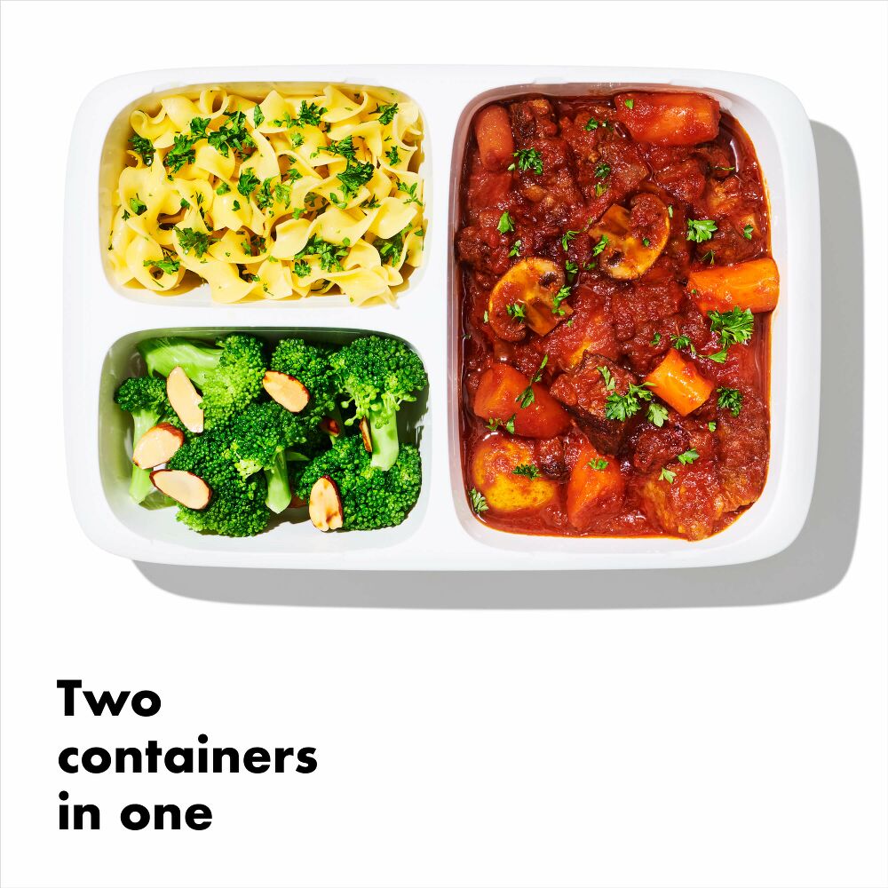 Prep & Go Divided Container 970ml