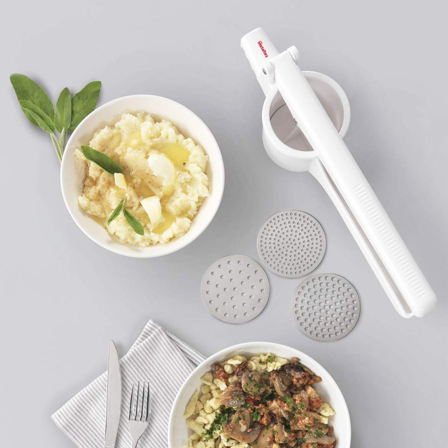 Pressy Vegetable Press - White