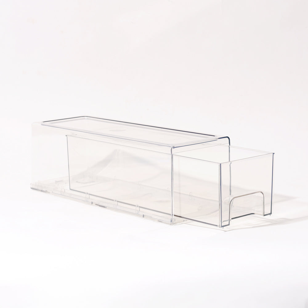 Pret Stackable Fridge Bin Medium - Smoke