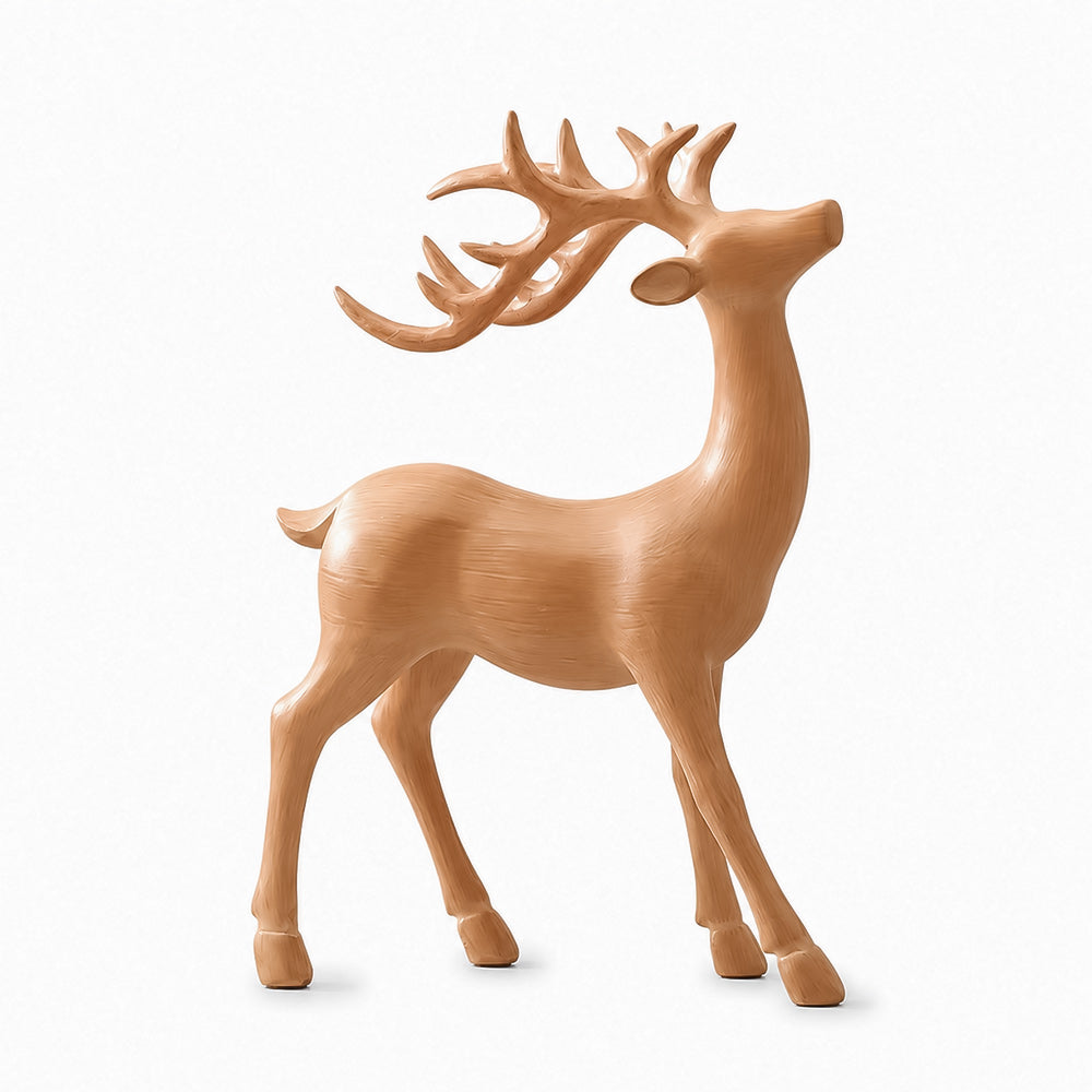Proud Deer Sculpture Medium - Sand