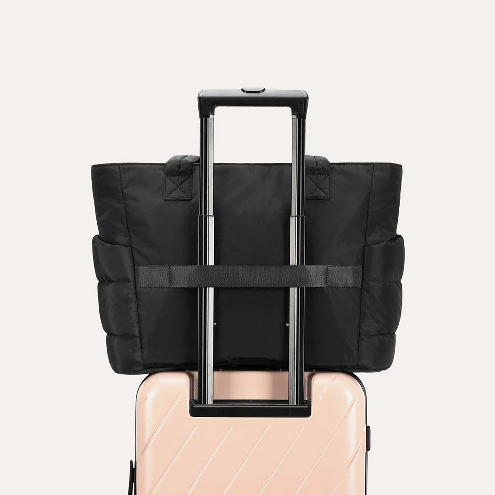 Puffy Work Tote Bag - Black
