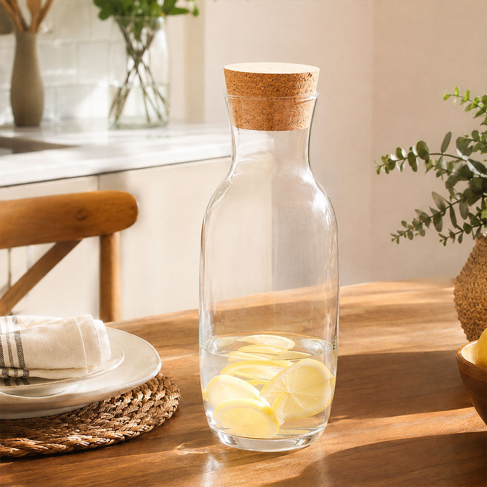 Pure Carafe with Cork Lid 1100ml
