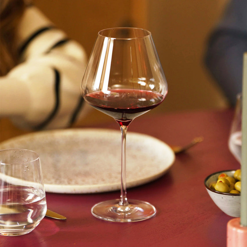 Quatrophil Burgundy Glasses 710ml, Set of 6