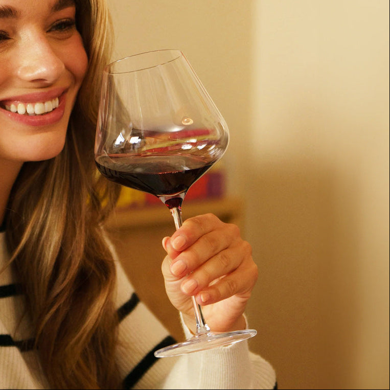 Quatrophil Burgundy Glasses 710ml, Set of 6