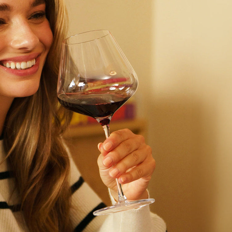 Quatrophil Burgundy Glasses 710ml, Set of 6