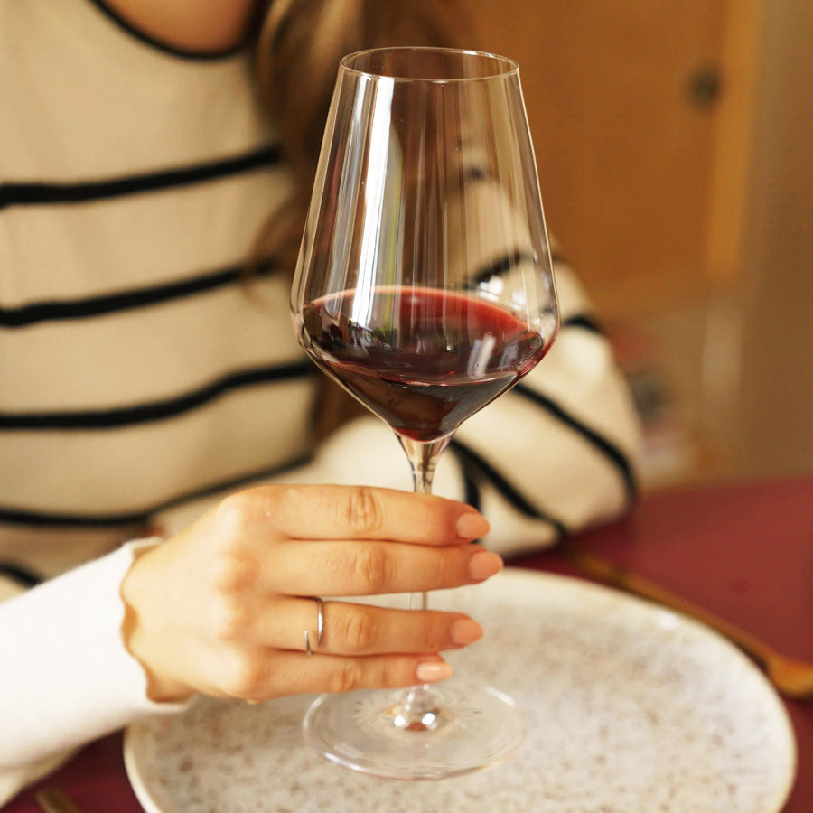 Quatrophil Red Wine Glasses 570ml, Set of 6