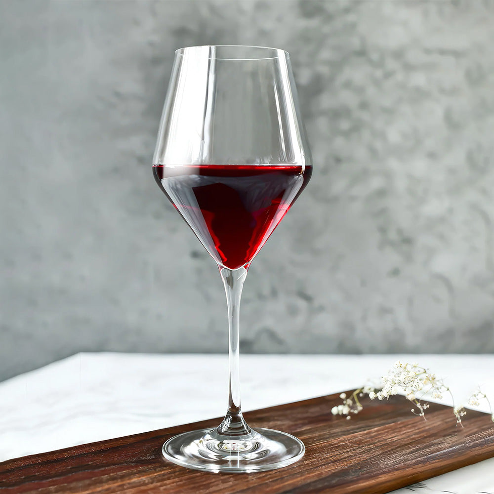 Ray Red Wine Glasses 375ml, Set of 4