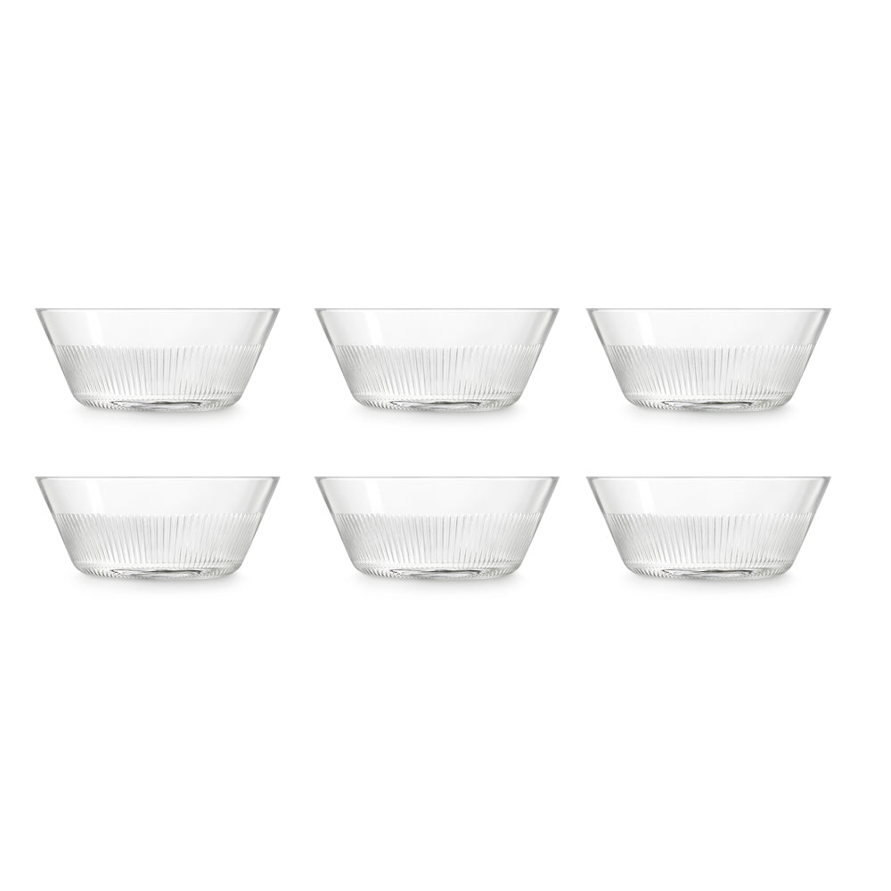 Rayo Glass Bowls Small, Set of 6