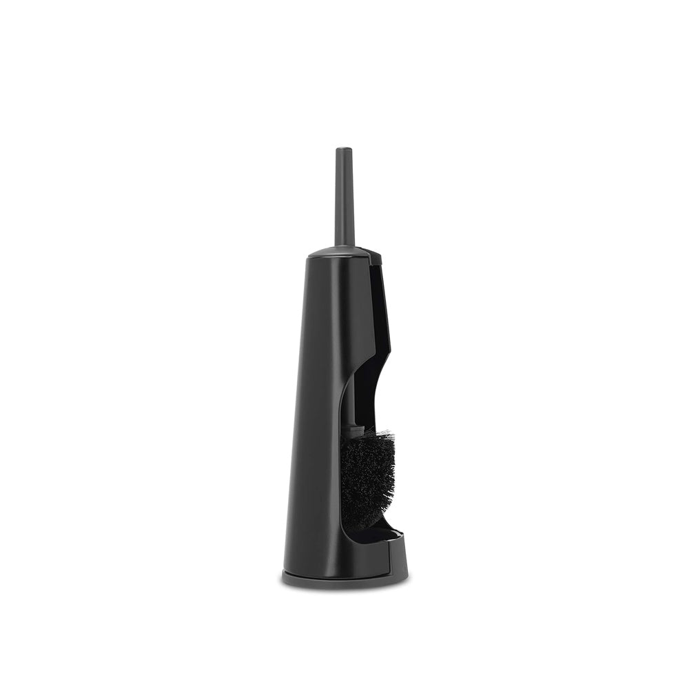 ReNew Toilet Brush and Holder - Matte Black
