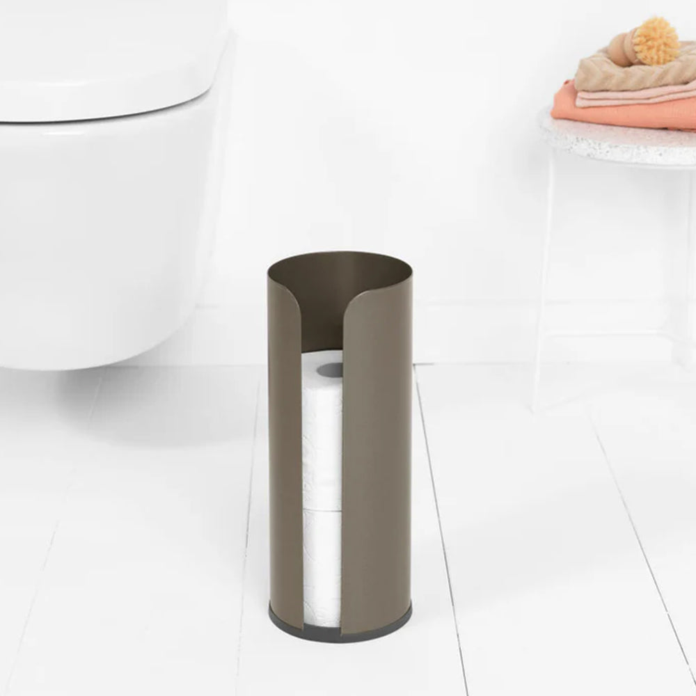ReNew Toilet Roll Holder - Platinum Grey