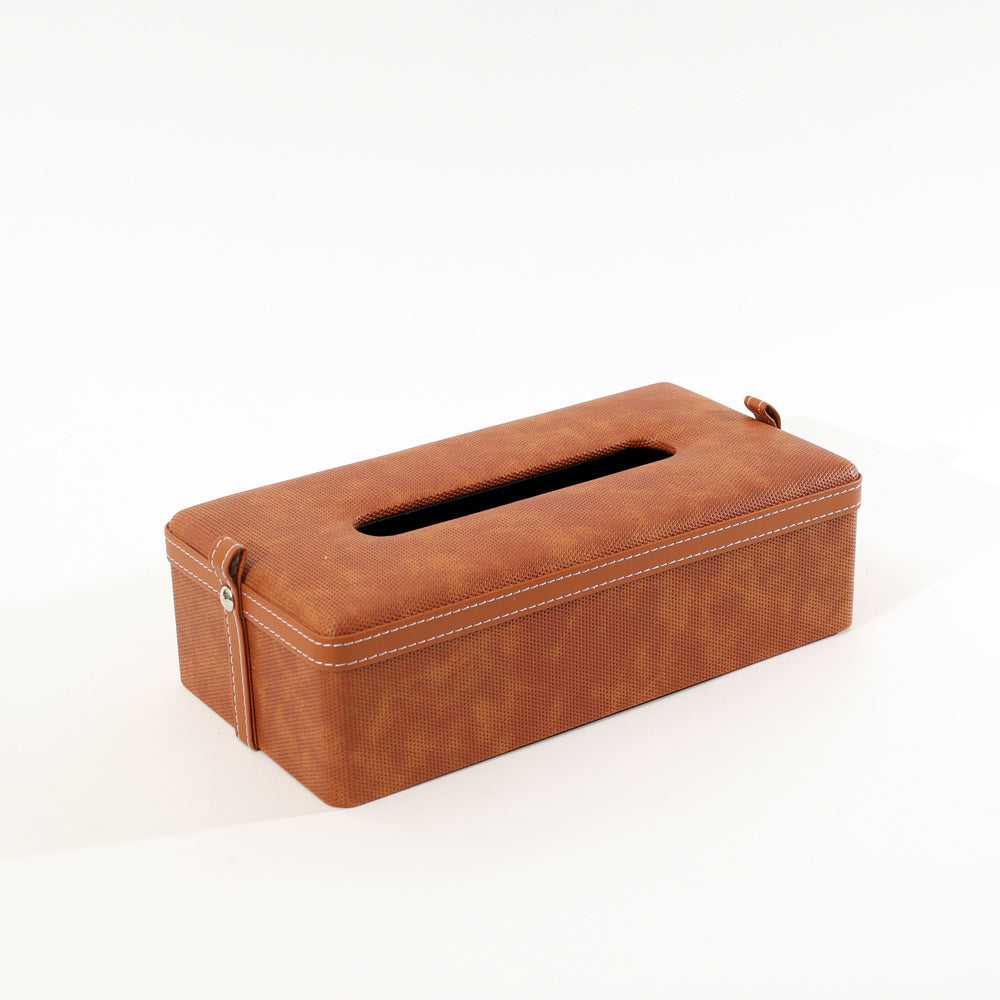 Devon Tissue Box Holder - Umber