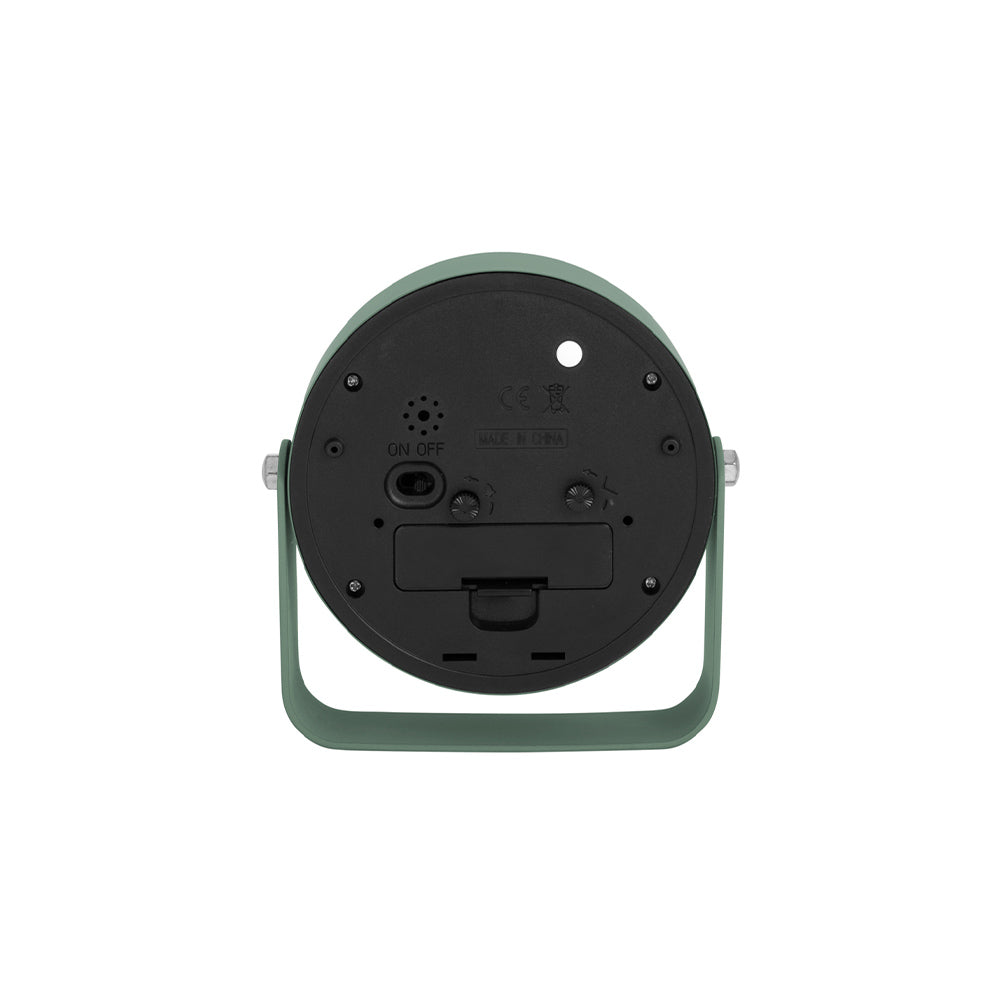 Regal Numbers Alarm Clock - Jungle Green