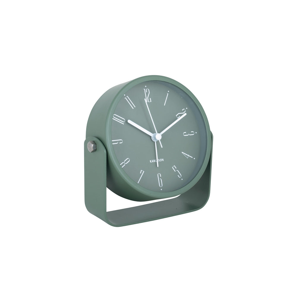 Regal Numbers Alarm Clock - Jungle Green