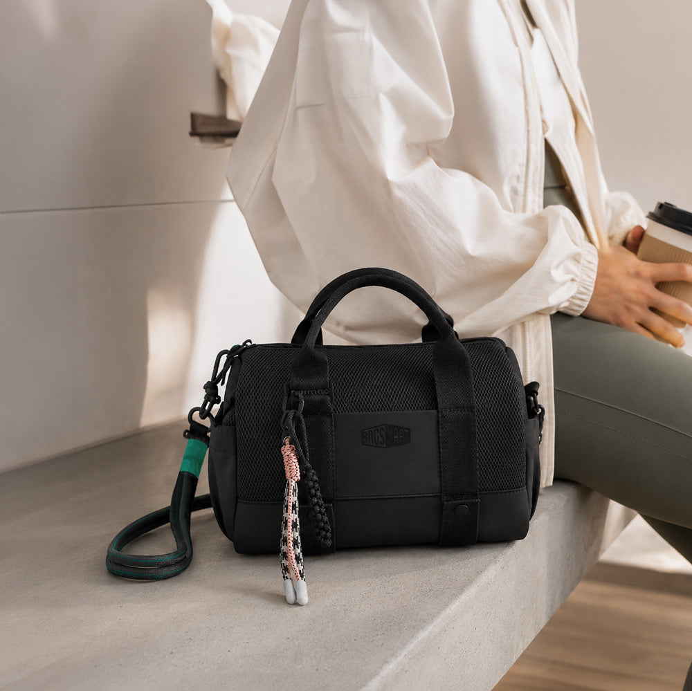 Reiki Classic Mini Duffel Bag - Black