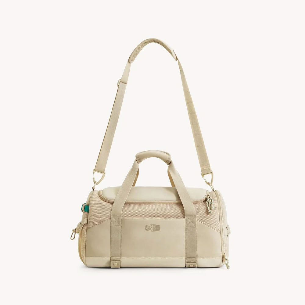 Reiki Gym Duffel Bag - Beige